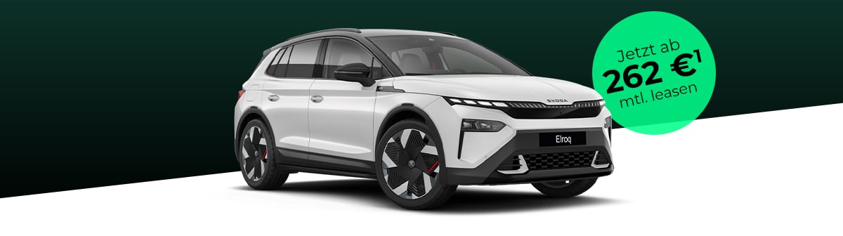 der neue skoda elroq ab 262 euro leasen